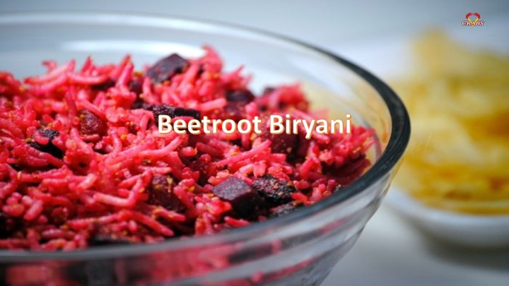 Beetroot Biryani